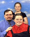 John, Kristen and Heather on clouds